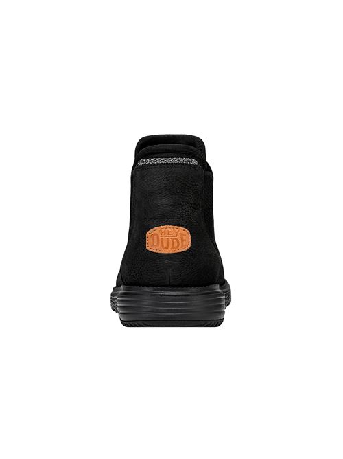BRANSON CRAFT LEATHER NERO HEYDUDE | 40187NBLK