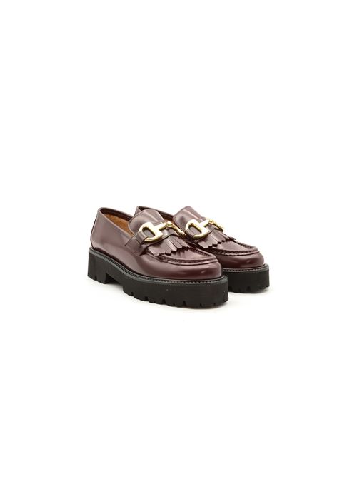 MOCASSINO MORSETTO ORO ZANFRINI | 5044PSWINE