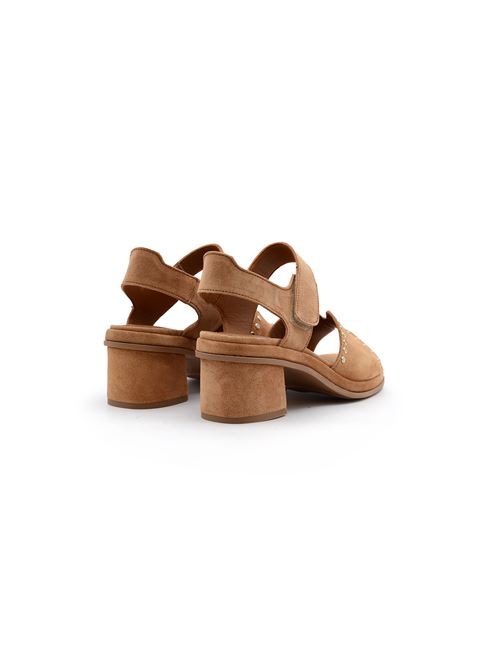 SANDALO BORCHIETTE CUOIO ALPE | 54791136CTAN