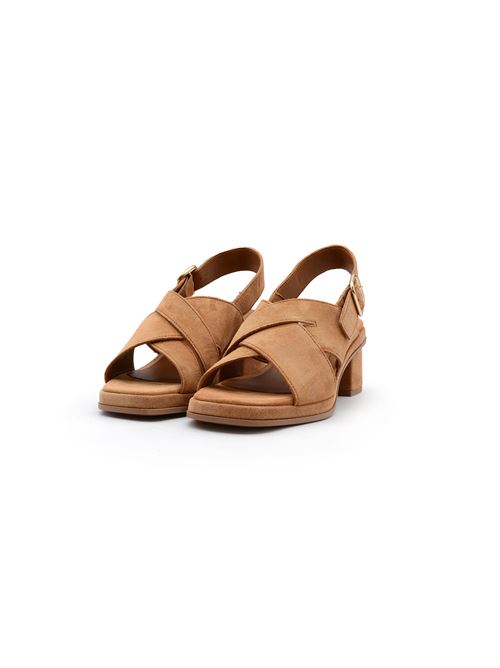 SANDALO INCROCIO CUOIO ALPE | 54821136CTAN