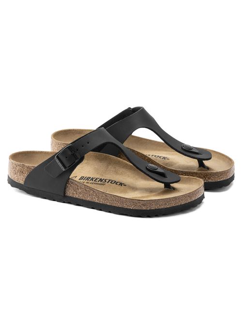 GIZEH PELLE NERO BIRKENSTOCK | 043691PBLK