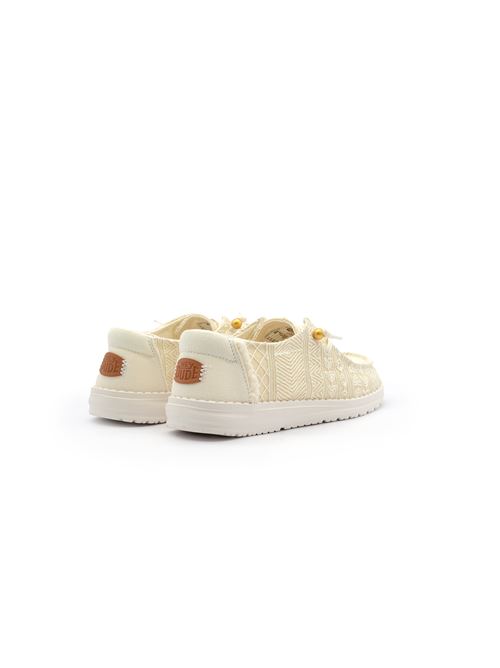 WENDY CROCHET LACE WHITE/GOLD HEYDUDE | 43112PWHT/GOLD