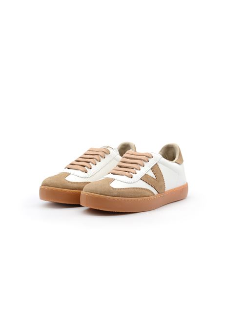 TENNIS BIANCO-CUOIO VICTORIA | 1126207P/CB/B