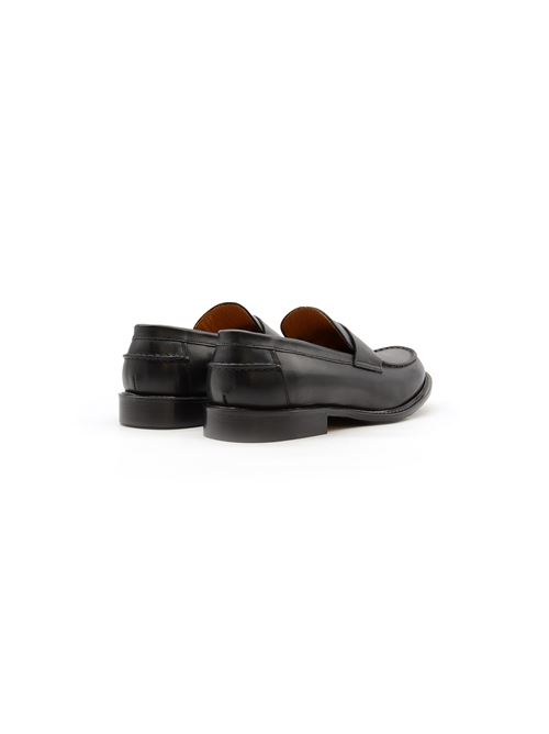 MOCASSINO CON FASCETTA NERO ZANFRINI | 361-01PBLK