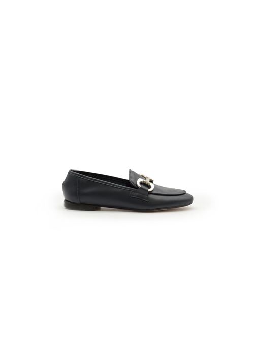 MOCASSINO MORSETTO BLU ZANFRINI | NINFANBLU