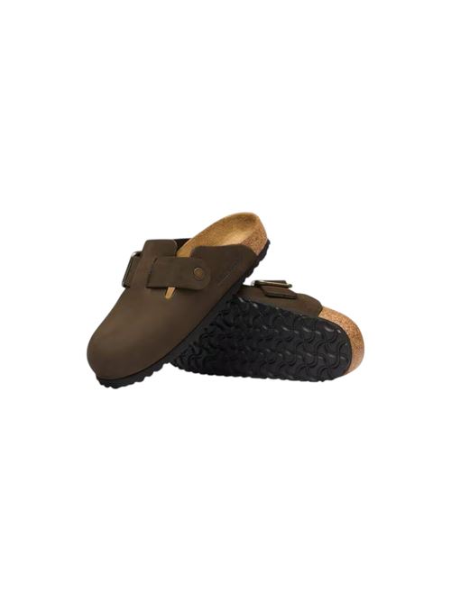 BOSTON FIBBIA NABUK BIRKENSTOCK | 1032762NMOCCA