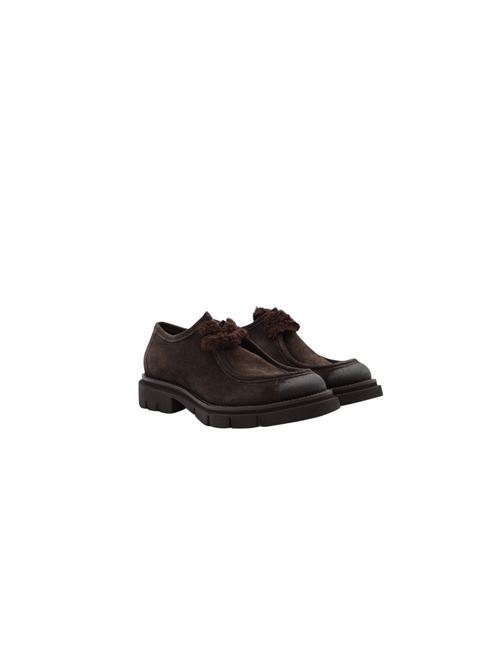 SEBAGO F.WIBRAM SUEDE BROWN ZANFRINI | 2018.10CTDM