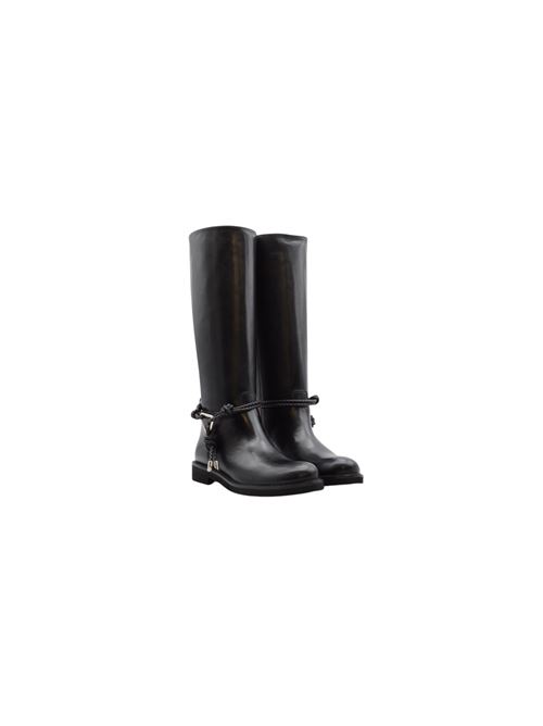 STIVALE TUBO CAVIGLIERA BLK ZANFRINI | 3503NBLK