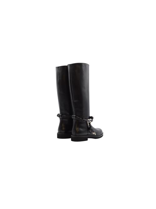 STIVALE TUBO CAVIGLIERA BLK ZANFRINI | 3503NBLK